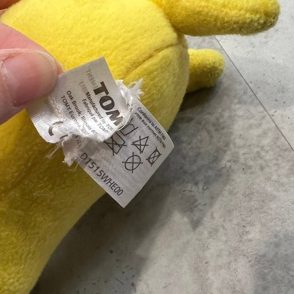 Pokemon Pikachu Sleeping Laying Plush Toy Stuffed Animal Tomy C - Picture 9 of 10